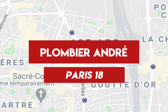 Plombier André à Paris 18